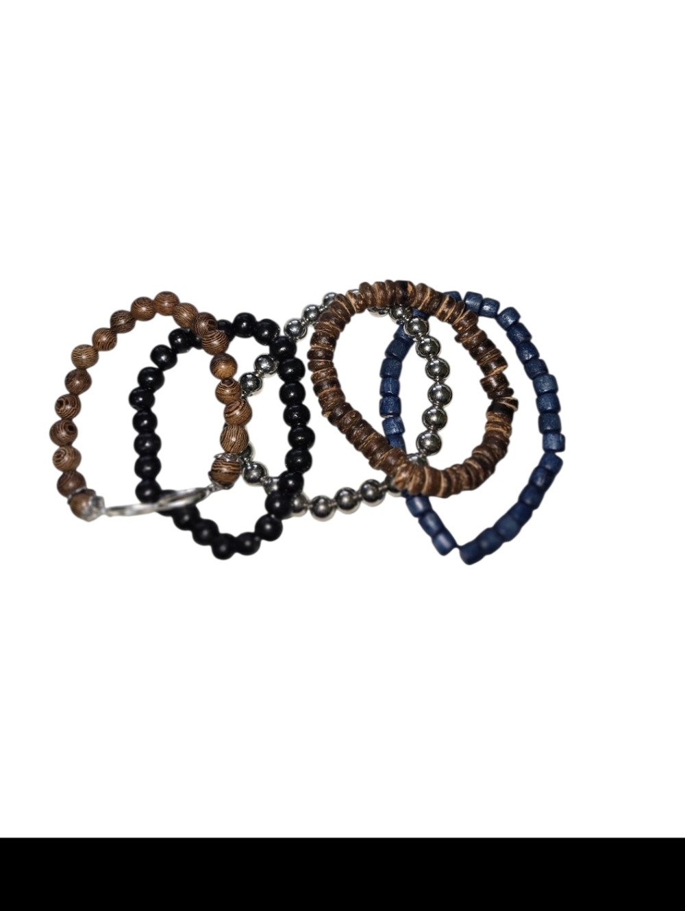 Handcrafted Beaded Bracelet Stack • Boho Artisan Jewelry • Gift Ready 247 - Picture 2 of 7